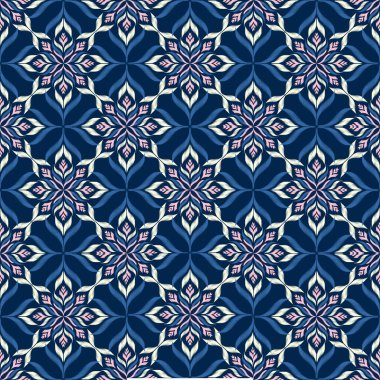 Kusursuz etnik Tekstil deseni geometrik soyut folklor süsü baskı, giysi ve eşarp için kabile etnik illüstrasyon tasarımı