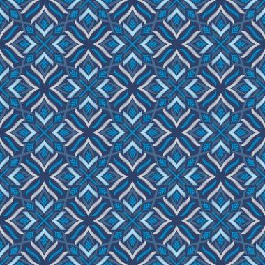 Kusursuz etnik Tekstil deseni geometrik soyut folklor süsü baskı, giysi ve eşarp için kabile etnik illüstrasyon tasarımı