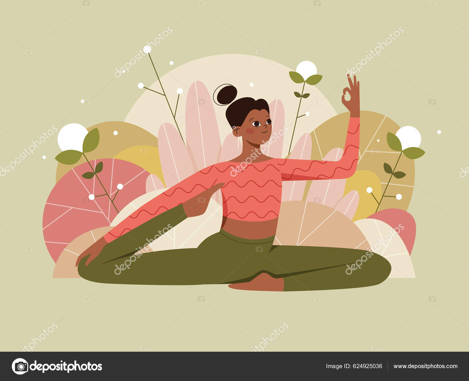 Estilo De Vida Saudável E Conceito De Yoga. Conjunto Com Mulheres