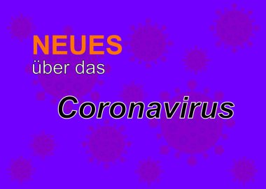 Coronavirus (korona virüsü) - vektör illüstrasyonu