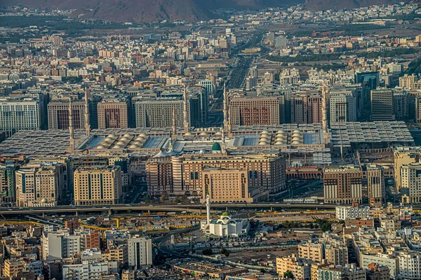 MASJID AL NABAWI, MADINAH, SAUDI ARABIA 'NIN AERİALİ 