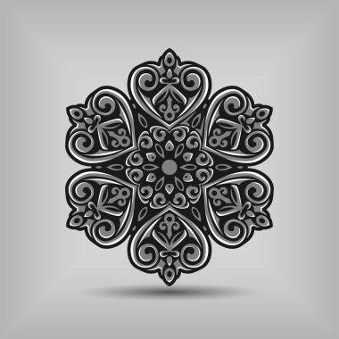 Modern mandala sanat vektör tasarımı, renklerin güzel bir karışımı, tüm reklam tasarımı ihtiyaçları için uygun, hem kartvizitler, afişler, broşürler ve diğerleri için. EPS biçimi dosyaları