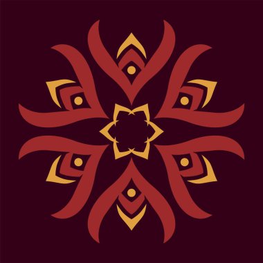 Mandala sanat vektör tasarımı, renklerin güzel bir karışımı, tüm reklam tasarımı ihtiyaçları için uygun, hem kartvizit tasarımları, afişler, broşürler ve diğerleri için. EPS biçimi dosyaları