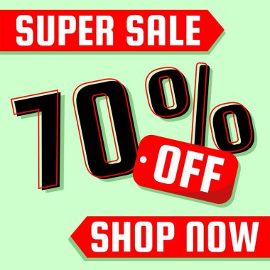 İndirimli yaratıcı pankart şablonu. dosya dosyaları