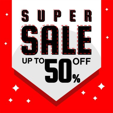 İndirimli yaratıcı pankart şablonu. dosya dosyaları