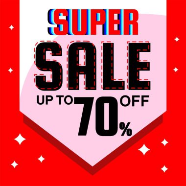 İndirimli yaratıcı pankart şablonu. dosya dosyaları