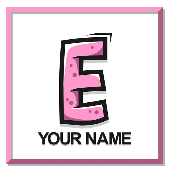 Harf yazı tipi simgesi ve logo şablonu. Yeni tasarım ve zarif tipografik konsept. Çoklu Renk. Dosya EPS.