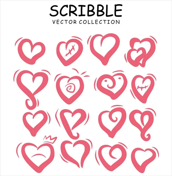 El çizimi mürekkep karalamaları.