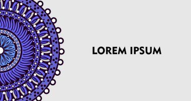 Çeşitli reklam ihtiyaçlarınız için vektör mandala tasarımı, kartvizit tasarımları, afişler, web siteleri vs. için uygundur. yüksek çözünürlüklü EPS dosya biçimi