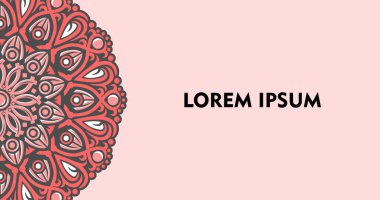 Çeşitli reklam ihtiyaçlarınız için vektör mandala tasarımı, kartvizit tasarımları, afişler, web siteleri vs. için uygundur. yüksek çözünürlüklü EPS dosya biçimi