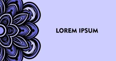 Çeşitli reklam ihtiyaçlarınız için vektör mandala tasarımı, kartvizit tasarımları, afişler, web siteleri vs. için uygundur. yüksek çözünürlüklü EPS dosya biçimi