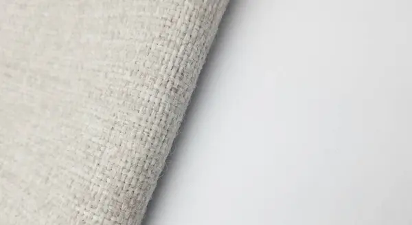 Lähikuva Pellavakankaan Tekstuurin Taustasta Tekstitilasta — kuvapankkivalokuva