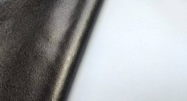 Deri döşeme arka planı, mobilya ve iç tasarım için deri malzeme.