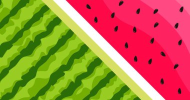 Karpuz meyvesi arka planı, yaz meyvesi deseni