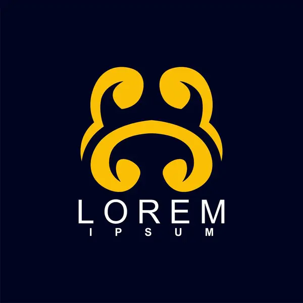 Bir logonun vektör illüstrasyonu