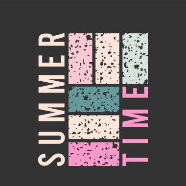 Vector grafik çizimi, merhaba yaz teması, tişörtler, kapüşonlular, posterler, afişler, el ilanları, kartpostallar tasarlamak için.