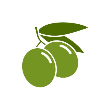 Creative design of agriculture olives icon