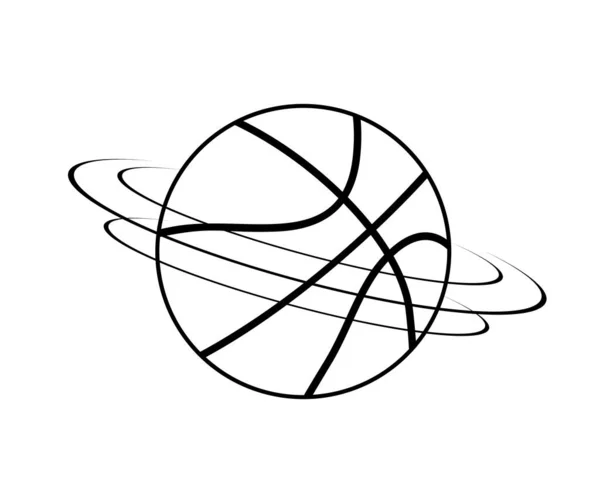 Σχεδιασμός Εικονίδιο Του Μπάσκετ Σχεδιασμό — Διανυσματικό Αρχείο