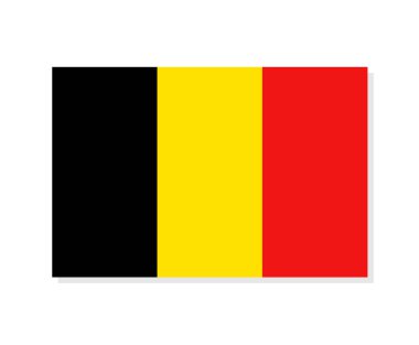 Belçika bayrağının yaratıcı tasarımı