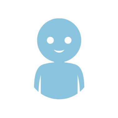 Man düz simgesinin yaratıcı tasarımı