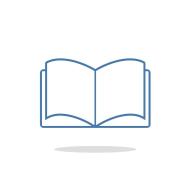 Kitap simgesinin yaratıcı tasarımı 