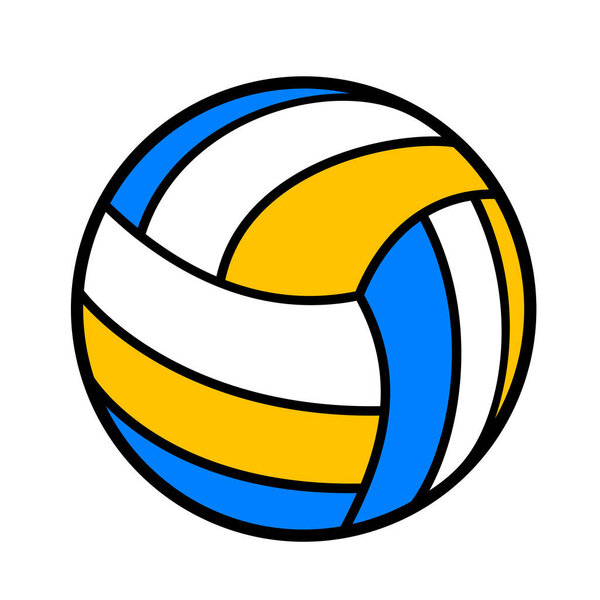 Creative design of Volleyball symbol design