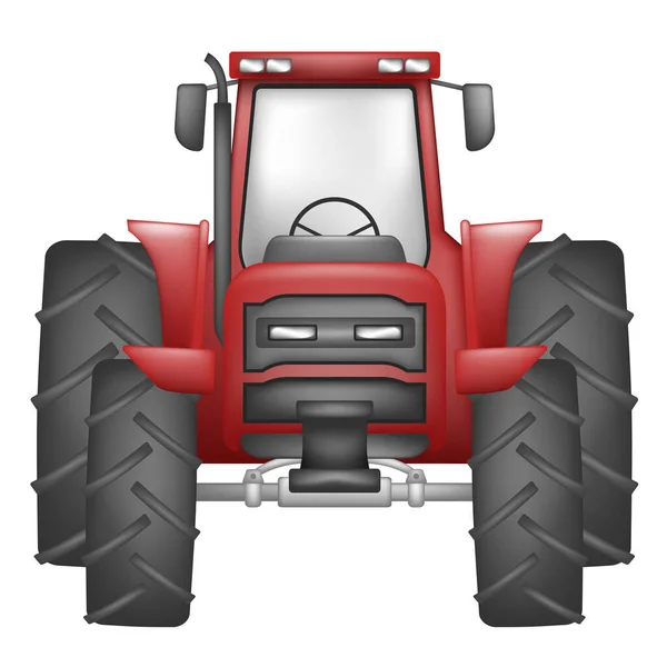 Creative Design Tractor Illustration — Stock Vector