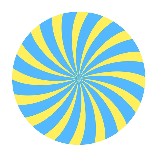 Creative Design Imaginative Spiral Background — Stock Vector