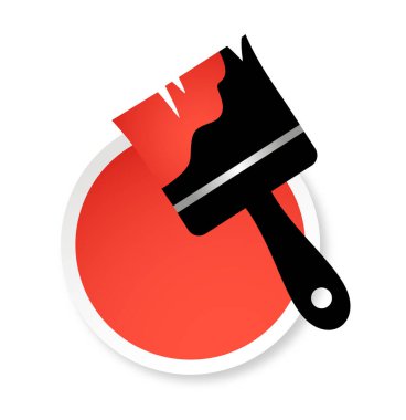 Paint pot ve fırça