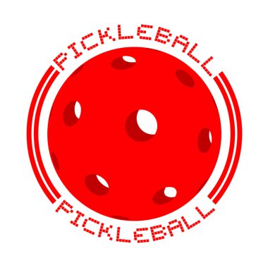 Pickleball sembol tasarımının yaratıcı tasarımı