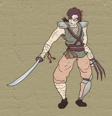 NIce savaşçı çizimi