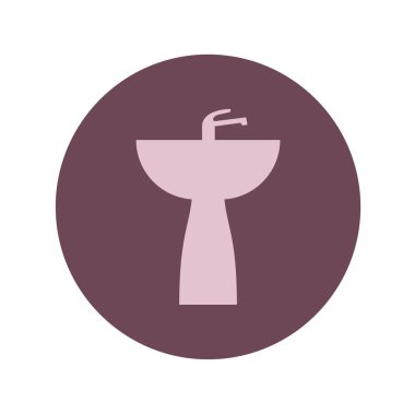 Lavabo banyo ikonunun yaratıcı tasarımı