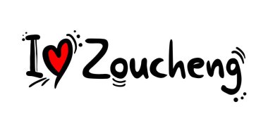 Çin 'in Zoucheng şehrinde aşk mesajı