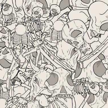 Kemik arkaplanının güzel resmi