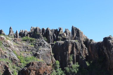 Kaya dağının NIce görüntüsü