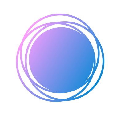 Soyut sembolün yaratıcı tasarımı