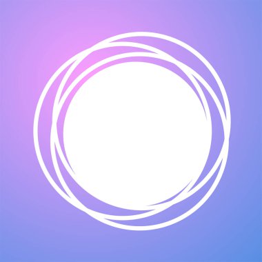 Soyut sembolün yaratıcı tasarımı