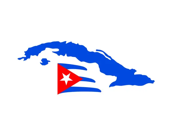 Nice Küba Sembolünün Yaratıcı Tasarımı — Stok Vektör