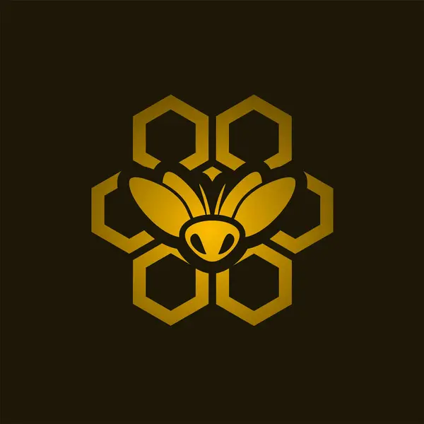 Creative Design Nice Bee Icon — Stock Vector