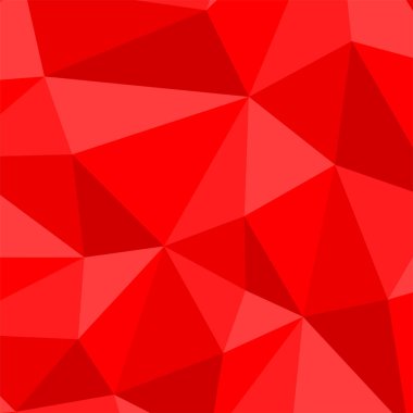 Kırmızı geometrik arkaplanın yaratıcı tasarımı