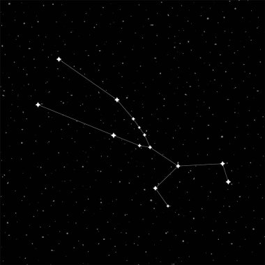 Taurus takımyıldızının yaratıcı tasarımı