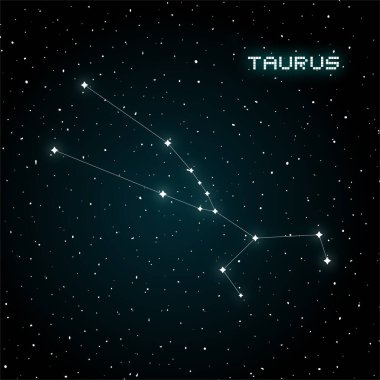 Taurus takımyıldızının yaratıcı tasarımı
