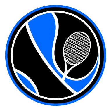 Tenis ambleminin yaratıcı tasarımı