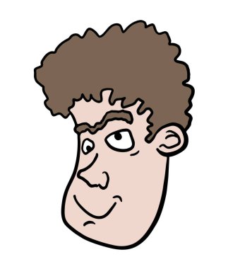 Çirkin yüzün yaratıcı tasarımı