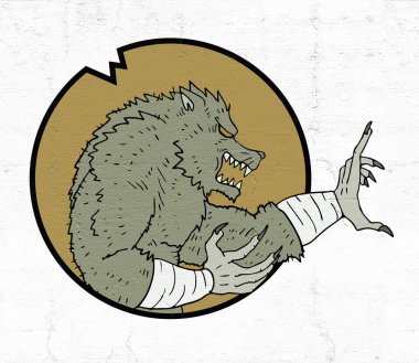 Kurt Adam simgesinin yaratıcı tasarımı