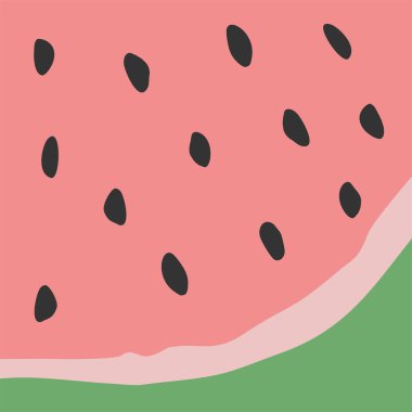 Karpuz arkaplanının yaratıcı tasarımı