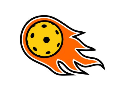 Pickleball sembol tasarımının yaratıcı tasarımı