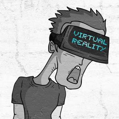 Gözlüklü VR 'ın güzel tasarımı