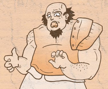 Şaşırmış ifadenin güzel bir görüntüsü.