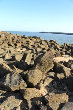 Kaya plajının NIce görüntüsü